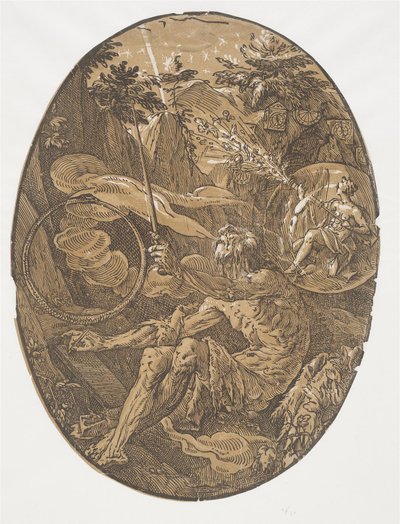 Jaskinia Wieczności (Mag) autorstwa Hendrick Goltzius