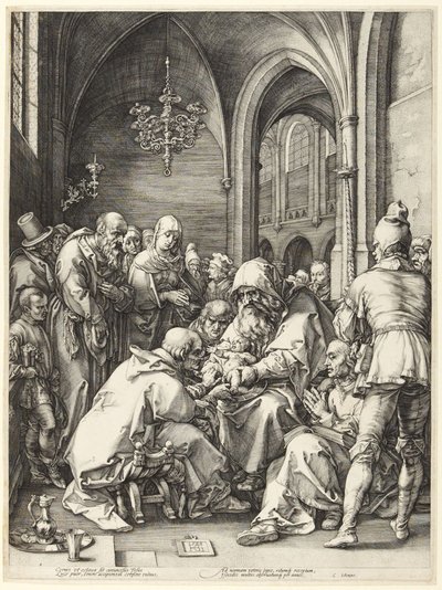 Obrzezanie autorstwa Hendrick Goltzius