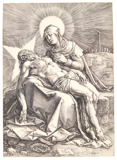 Lamentacja Matki Boskiej autorstwa Hendrick Goltzius