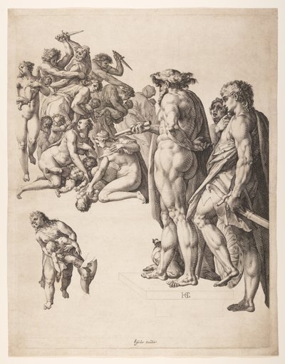 Masakra niewinnych autorstwa Hendrick Goltzius