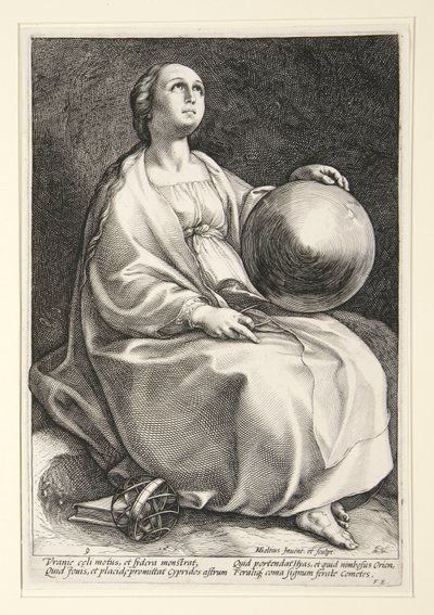 Dziewięć Muz autorstwa Hendrick Goltzius