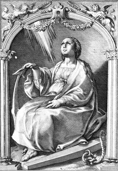 Zwróć się autorstwa Hendrick Goltzius