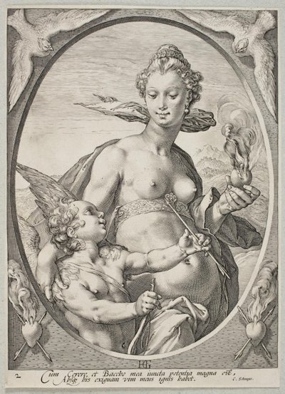 Wenus autorstwa Hendrick Goltzius