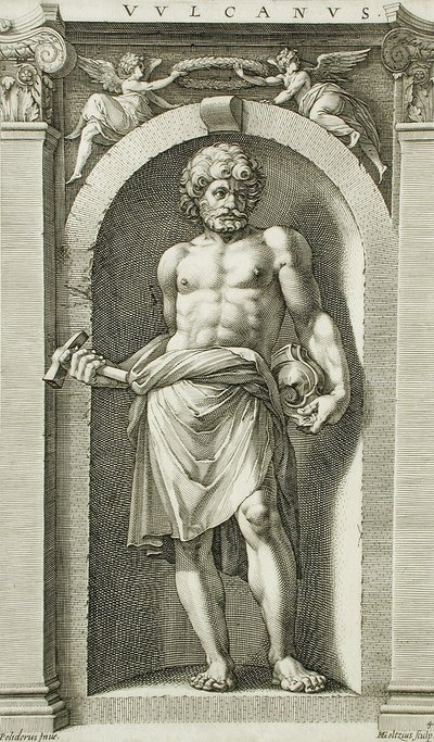 Wulkan autorstwa Hendrick Goltzius