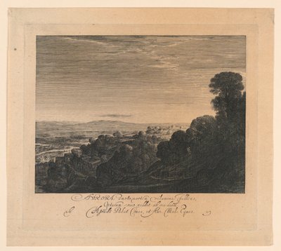 Aurora: Krajobraz o świcie autorstwa Hendrick Goudt