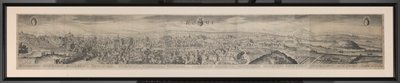 Panorama van Rome Roma (tytuł na obiekcie) autorstwa Hendrick Hondius (I)