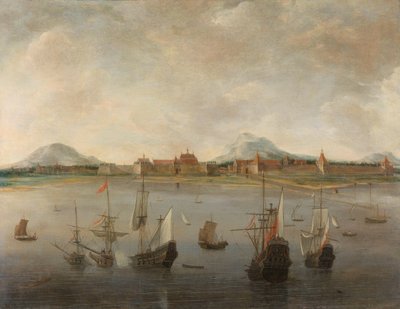 Widok Batawii autorstwa Hendrick Jacobsz. Dubbels