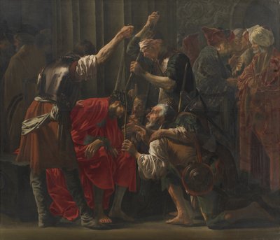 Chrystus ukoronowany cierniem autorstwa Hendrick ter Brugghen