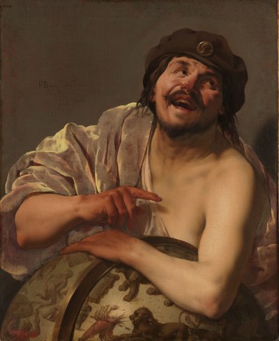 Demokryt autorstwa Hendrick ter Brugghen