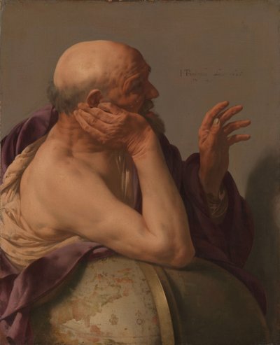 Heraklit, 1628 autorstwa Hendrick ter Brugghen