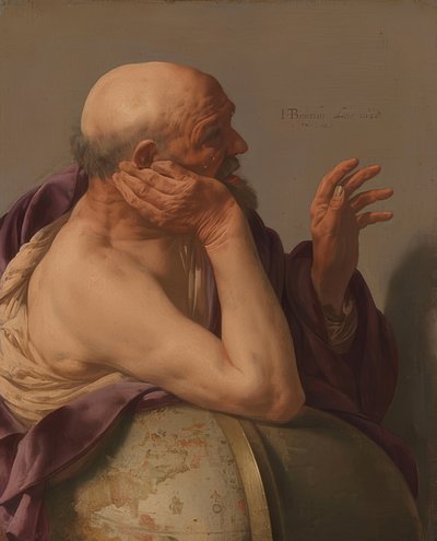 Heraklit. 1628 autorstwa Hendrick ter Brugghen
