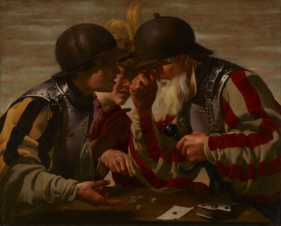 Hazardziści autorstwa Hendrick ter Brugghen