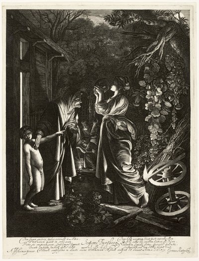 Drwina z Ceres autorstwa Hendrick von Goudt