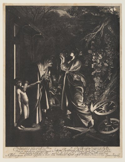 Drwina z Ceres autorstwa Hendrick von Goudt