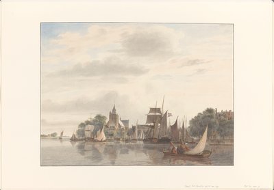 Miasto na wodzie autorstwa Hendrik Abraham Klinkhamer