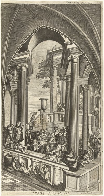 Obrazy od strony wschodniej, Sint Michielsabdij Antwerpia autorstwa Hendrik Causé