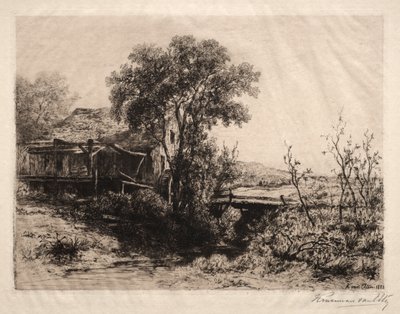 Opuszczony młyn, 1883. autorstwa Hendrik Dirk Kruseman van Elten