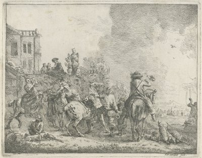 sokolnictwo autorstwa Hendrik Frans van Lint