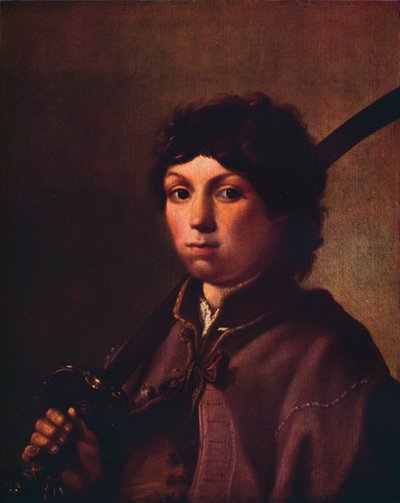 „Chłopiec z szablą”, XVII w. autorstwa Hendrik Gerritsz Pot