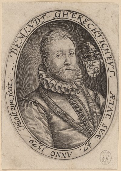 Adriaen van Swieten autorstwa Hendrik Goltzius