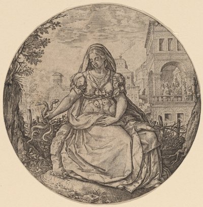 Alegoria roztropności autorstwa Hendrik Goltzius