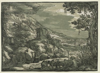 Krajobraz Arkadii, ok. 1930 r. 1615. autorstwa Hendrik Goltzius