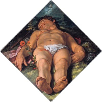 Umierający Adonis, 1609 autorstwa Hendrik Goltzius