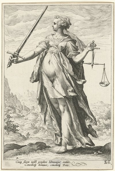 Sprawiedliwość Sprawiedliwość autorstwa Hendrik Goltzius