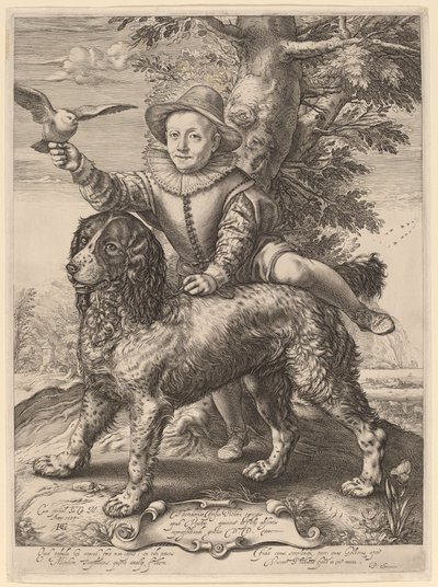 Frederik de Vries autorstwa Hendrik Goltzius