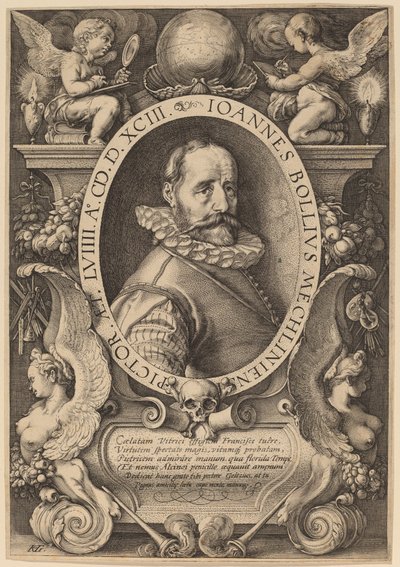 Hans Bol autorstwa Hendrik Goltzius