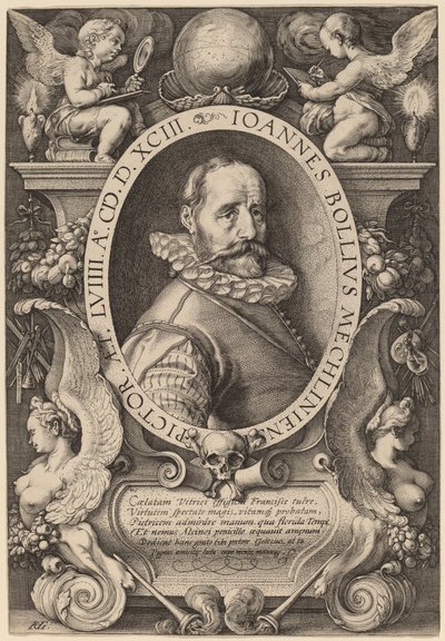 Hans Bol autorstwa Hendrik Goltzius