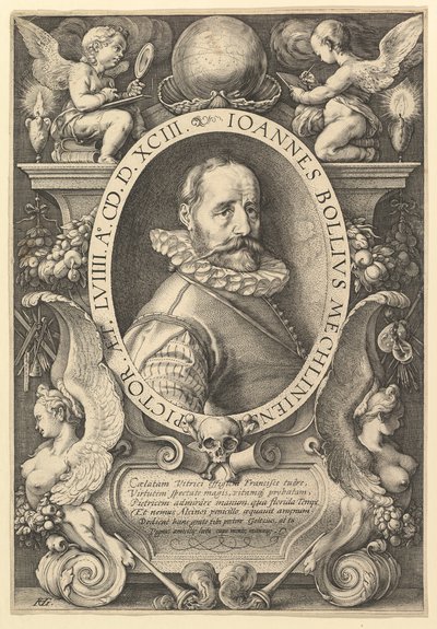 Hans Bol, 1593. autorstwa Hendrik Goltzius