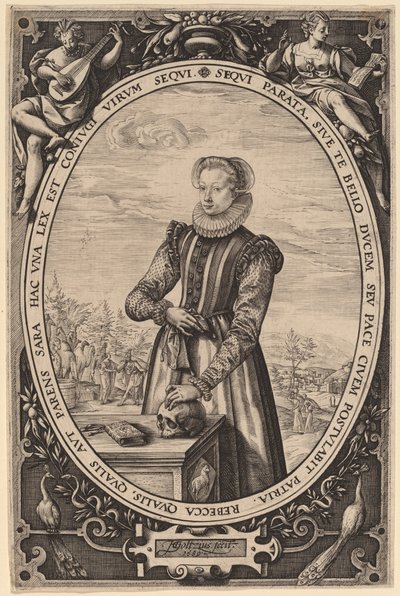 Josina Hamels autorstwa Hendrik Goltzius
