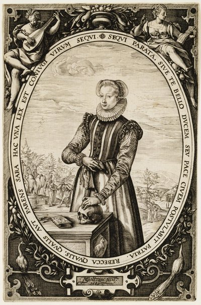 Josina Hamels autorstwa Hendrik Goltzius