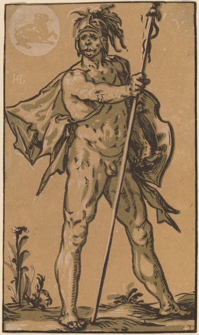 Mars autorstwa Hendrik Goltzius