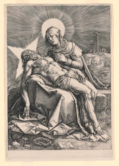 Pieta autorstwa Hendrik Goltzius