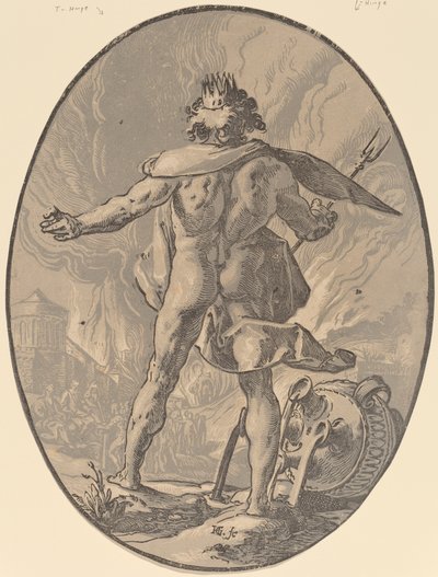 Pluton autorstwa Hendrik Goltzius