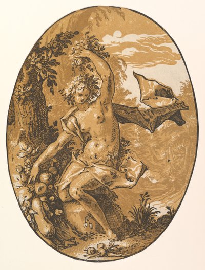 Prozerpina, 1594. autorstwa Hendrik Goltzius