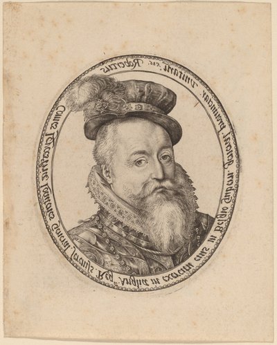 Robert Dudley, hrabia Leicester autorstwa Hendrik Goltzius