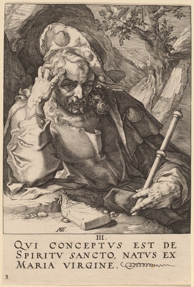 Św. Jakuba Majora autorstwa Hendrik Goltzius