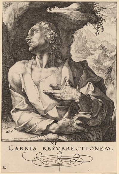 Święty Juda Tadeusz autorstwa Hendrik Goltzius