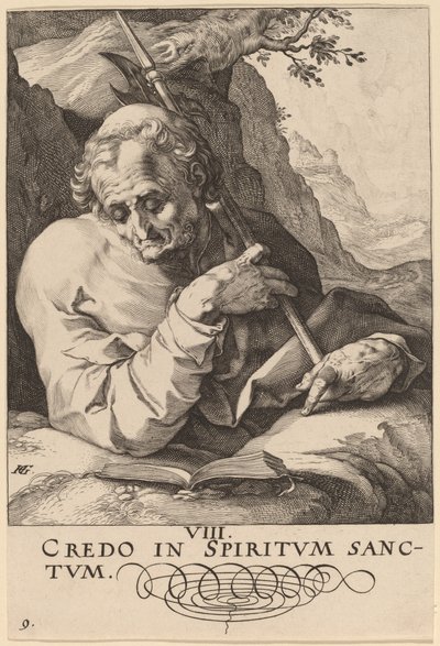 Św. Mateusz autorstwa Hendrik Goltzius