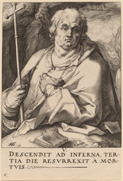 Św. Filip autorstwa Hendrik Goltzius