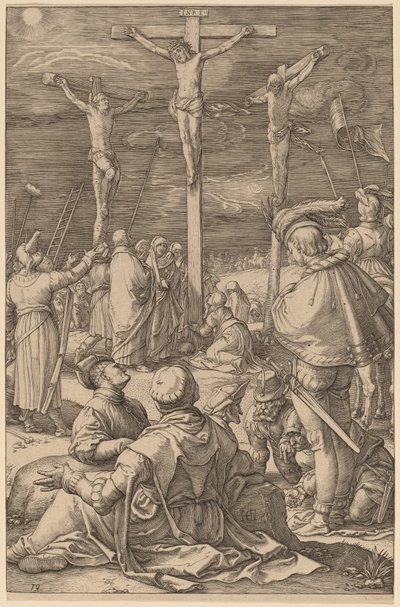 Ukrzyżowanie autorstwa Hendrik Goltzius
