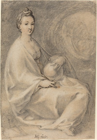 Urania autorstwa Hendrik Goltzius
