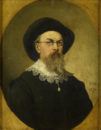 Autoportret autorstwa Hendrik Hollander Cz.