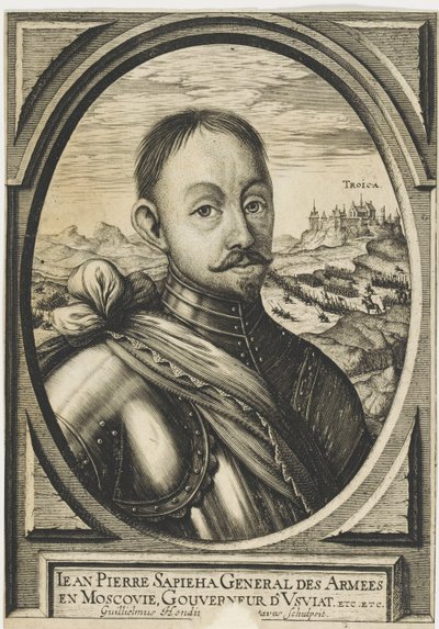 Jan Piotr Sapieha 1569-1611 , c.1630. autorstwa Hendrik Hondius the Elder