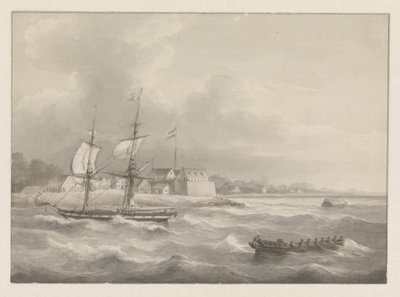 Fort Zeelandia autorstwa Hendrik Huygens