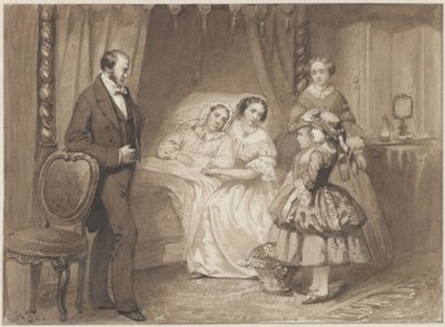 Urodziny chorej babci autorstwa Hendrik Jacobus Scholten