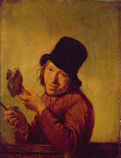 Zjadacz szynki autorstwa Hendrik Martensz Sorgh